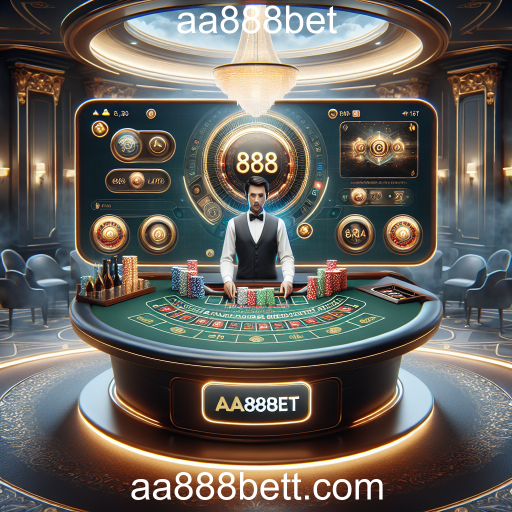 Experiência Imersiva no Cassino ao Vivo da aa888bet